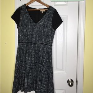 Banana Republic tweed dress cap sleeve